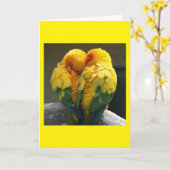 「君」で僕の「ソウルメイト」を見つけた カード (黄色い花)