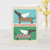 吠えよ、ヘラルドの天使たちと歌え カード (黄色い花)