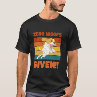 「吠えるな」グラフィックTシャツ - 面白い犬好き男性用 Tシャツ
