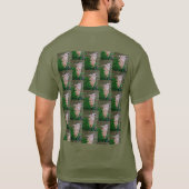吠えるコヨーテ Tシャツ (裏面)