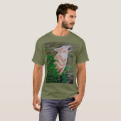 吠えるコヨーテ Tシャツ (正面フル)