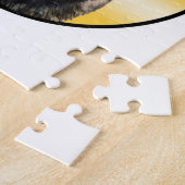 吠えるベルギー人Malinois "Maligator " ジグソーパズル (側面)