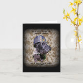 吠える命令 カード (黄色い花)