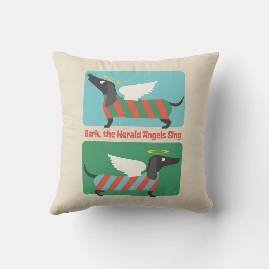 吠える天使たちが歌う クッション (裏面)