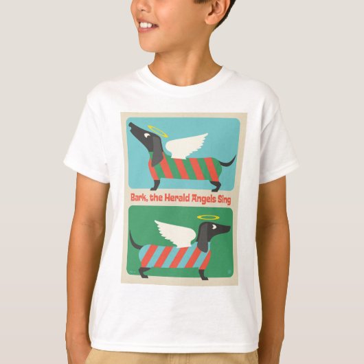 吠える天使たちが歌う Tシャツ (正面)