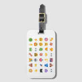吠える子猫 35 絵文字タイムライン GME MOASS DFV ミーム ラゲッジタグ (正面縦)