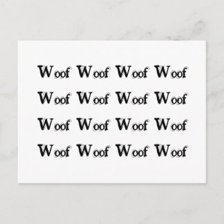吠える犬の隣人の苦情 ポストカード