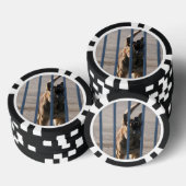 吠える犬 ポーカーチップ (積み重ね)