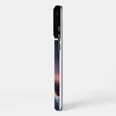 吠える狼たちの夕焼け iPhoneケース (左側面)