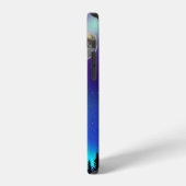 吠える狼 iPhoneケース (左側面)