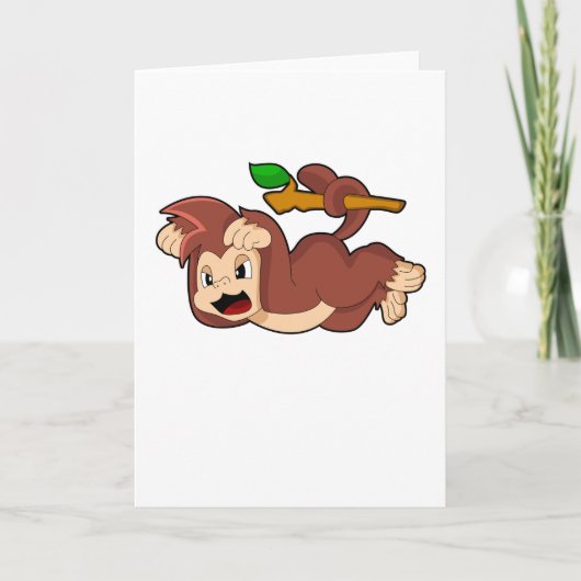 吠える猿 カード (正面)