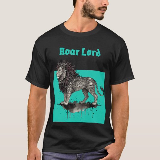 吠える王 Tシャツ (正面)