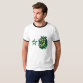 吠える…それともいびき Tシャツ (正面フル)