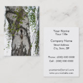 吠え声の樺の木 名刺 (正面/裏面)