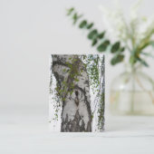 吠え声の樺の木 名刺 (スタンド正面)