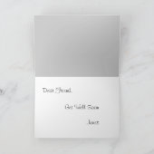 吠え声犬無し カード (内部)