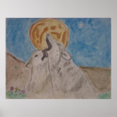 吠え声 ポスター (正面)