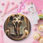 **「吠え王室のる：金のファラオの獅子** ペーパープレート (パーティー)