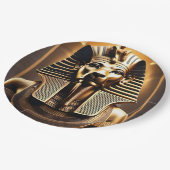 **「吠え王室のる：金のファラオの獅子** ペーパープレート (アングル)