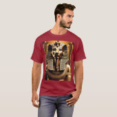 **「吠え王室のる:金のファラオの獅子** Tシャツ (正面フル)