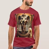 **「吠え王室のる:金のファラオの獅子** Tシャツ (正面)