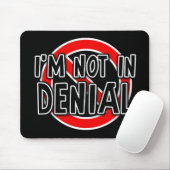 否定しない Funny Mousepad Humor マウスパッド (マウス)