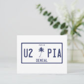 否定の郵便はがき ポストカード (スタンド正面)