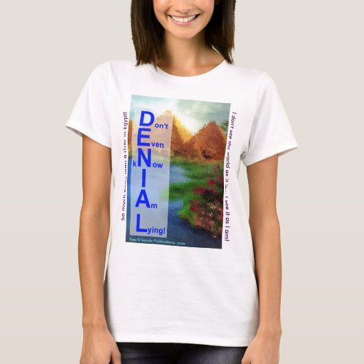 否定のTシャツ! Tシャツ (正面)