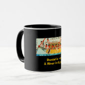 否定はエジプトの川ではないです マグカップ (正面左)