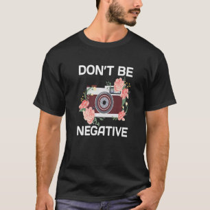否定的なカメラフォトグラファーでないヴィンテージ写真 Tシャツ