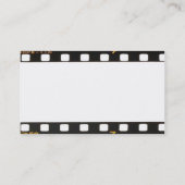 否定的なプロフィールカード 名刺 (裏面)