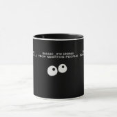 否定的な人々 マグカップ (中央)