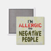 否定的な人～磁石の利他主義 マグネット (正面/裏面)