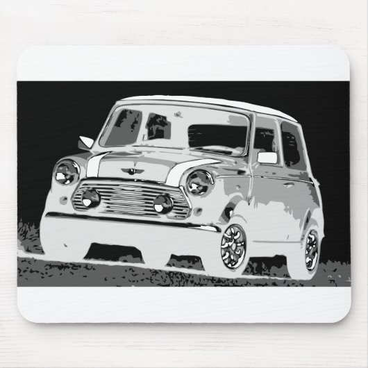 否定的な小型パッド マウスパッド (正面)