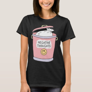 否定的な思遠くにいを投げ掛ける Tシャツ