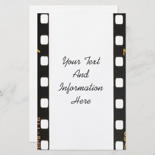 否定的な文房具 便箋 (正面/裏面)