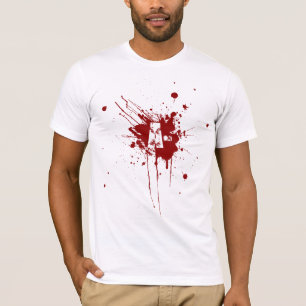 否定的な血液型寄付の吸血鬼のゾンビ Tシャツ