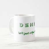 否定 コーヒーマグカップ (正面左)