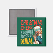 否認によってもたらされるクリスマスの喜び マグネット (正面/裏面)