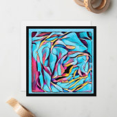 含まれている白い封筒が付いている平らなリネンメッセージカード ノートカード (正面/裏面インサイチュ)