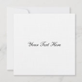 含まれている白い封筒が付いている平らなリネンメッセージカード ノートカード (裏面)