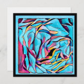 含まれている白い封筒が付いている平らなリネンメッセージカード ノートカード (正面/裏面)