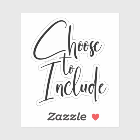 「含める選択」文字 シール (シート)