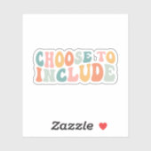 含める選択 |自閉症意識 |特殊なEd シール (シート)