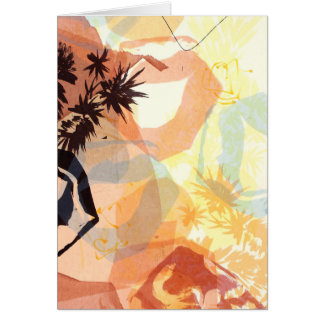 含んだ型枠の抽象的な石の形の芸術