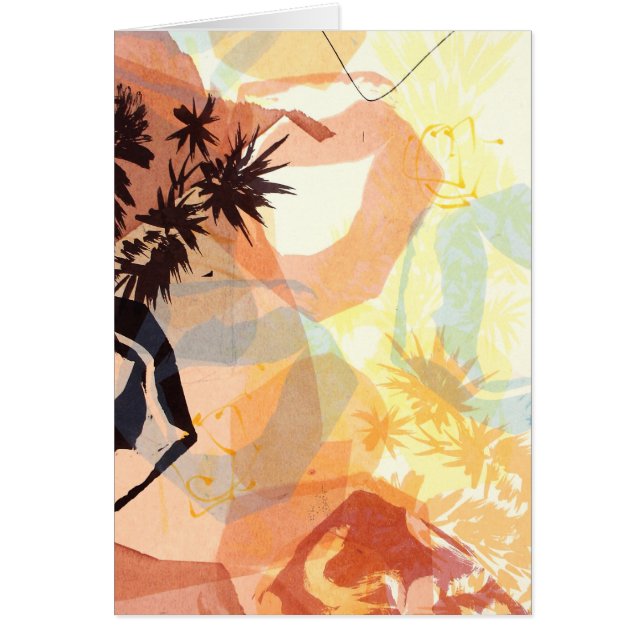 含んだ型枠の抽象的な石の形の芸術 (正面)