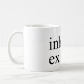 吸い込んで下さい、吐き出して下さい。 マグ (左)