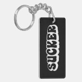 吸う人 キーホルダー (正面左)