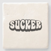 吸う人 ストーンコースター (正面)