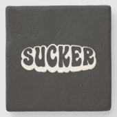 吸う人 ストーンコースター (正面)